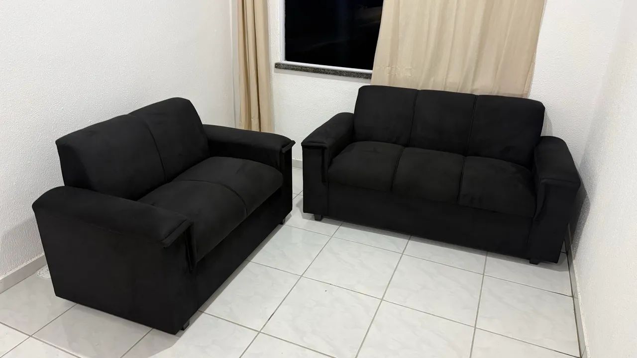Conjunto de sofá 3 e 2 lugares novos e embalados disponíveis a pronta entrega  - Foto 5