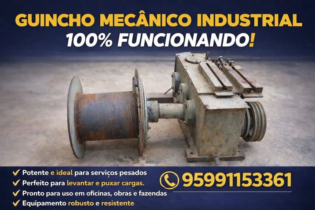 Guincho mecânico Industrial 
