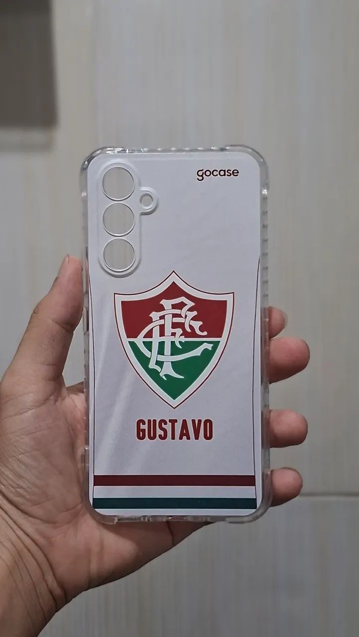 Capinha Samsung A54  fluminense Gustavo