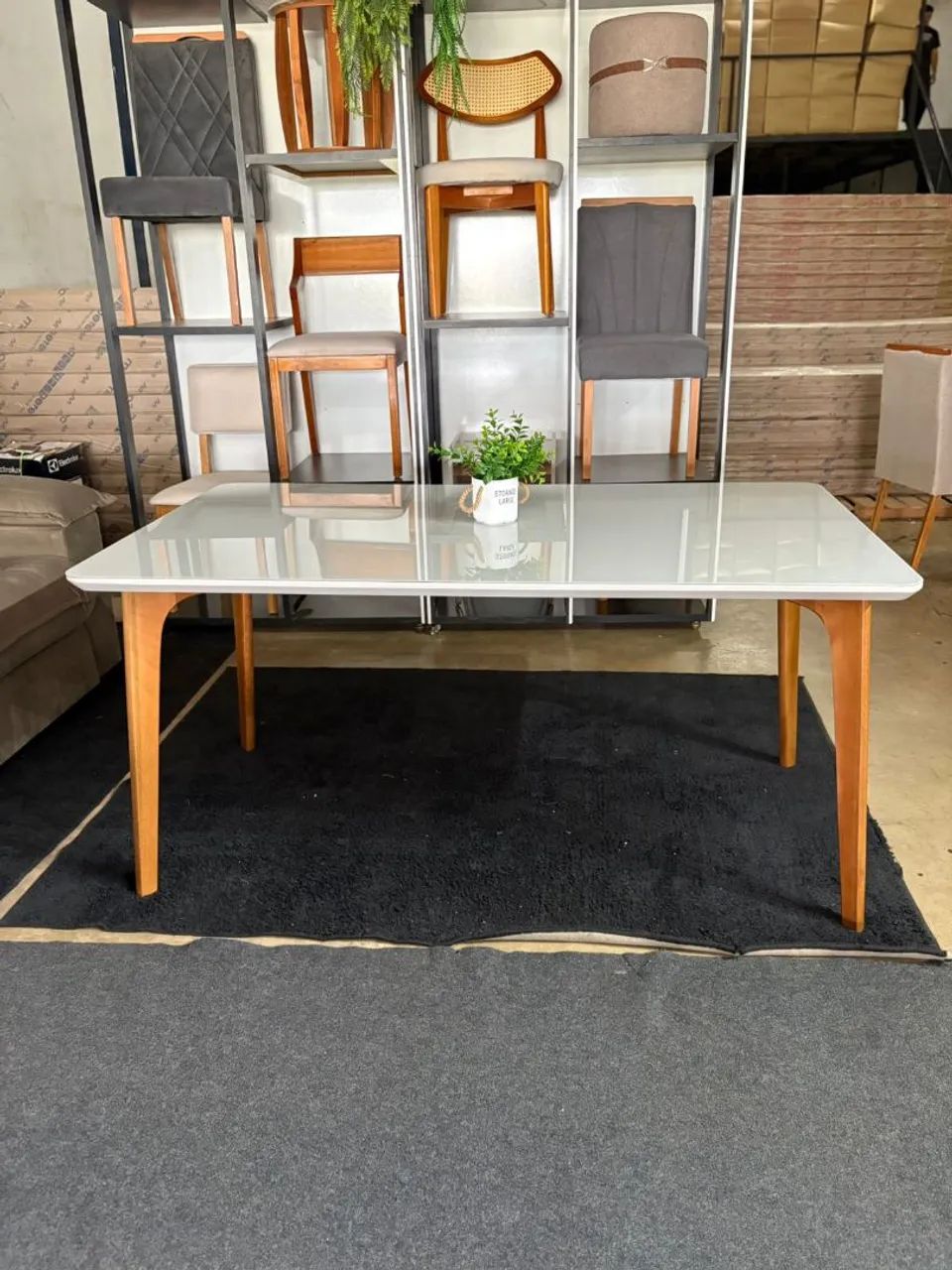 Conjunto de mesa com 6 cadeiras  - Foto 5