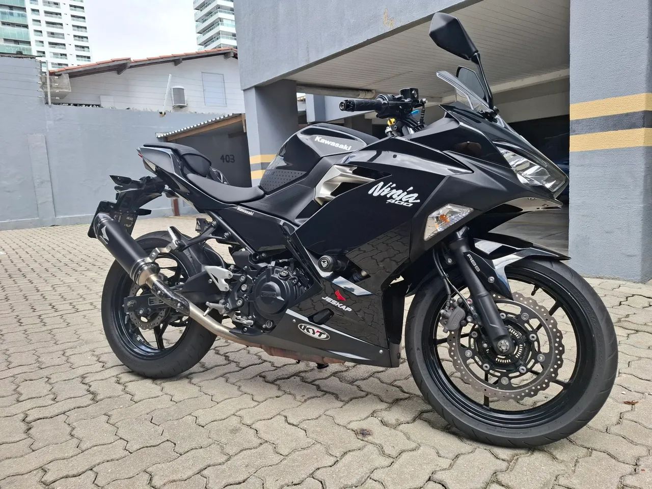 パーツ KASHIMAX RS BLACK USED Kawasaki Zx-6r 600cc 2012 - 1503499461 | OLX