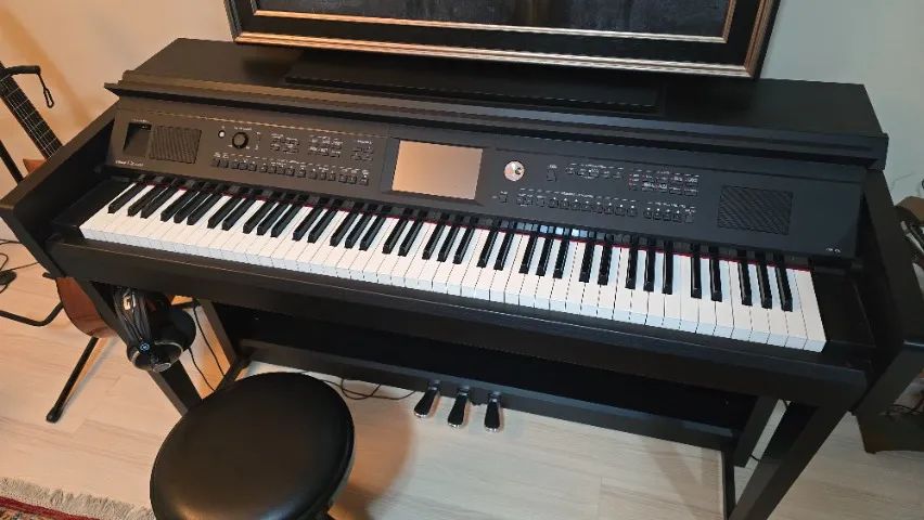 Piano Yamaha Clavinova CVP-705 - Estado de Novo - Foto 6