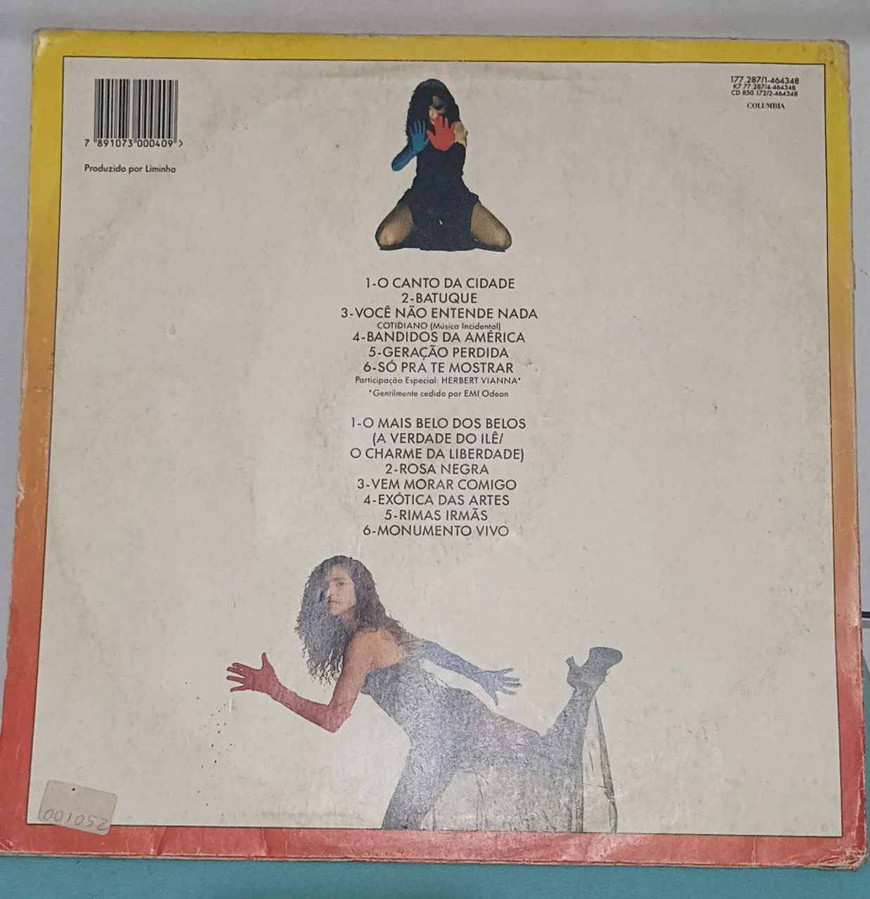 Daniela Mercury Lp vinil - O canto da cidade - Perfeito Carnaval  - Foto 2
