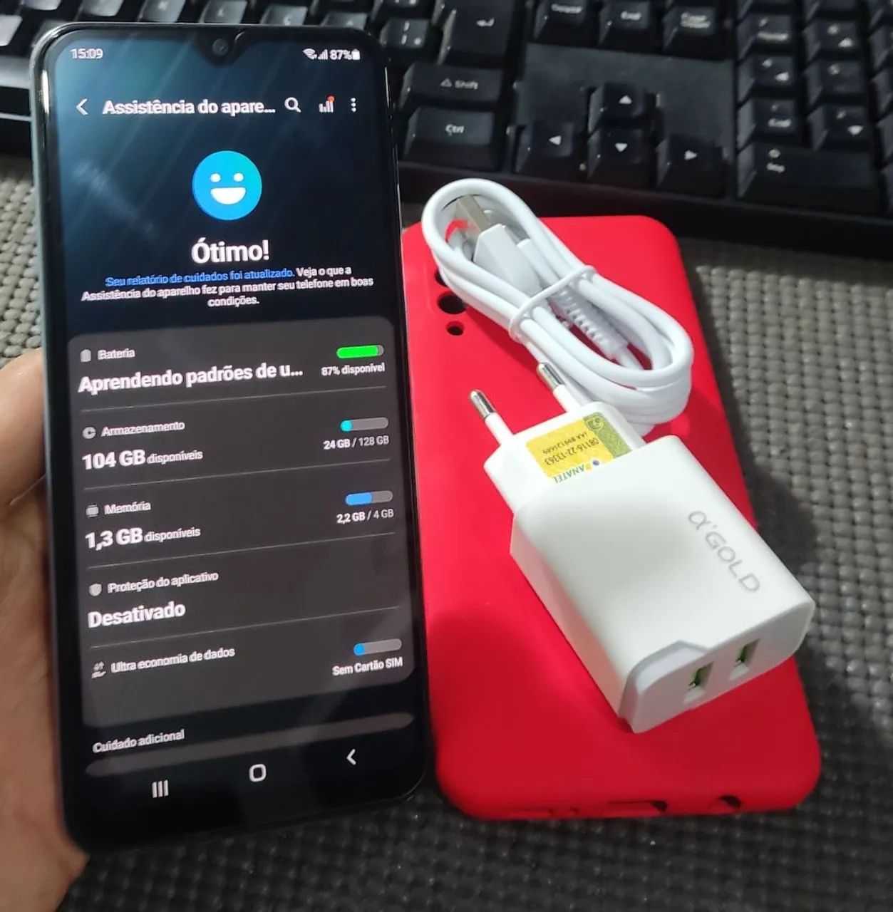 Vendo A50 128GB Sem Defeito  - Foto 4