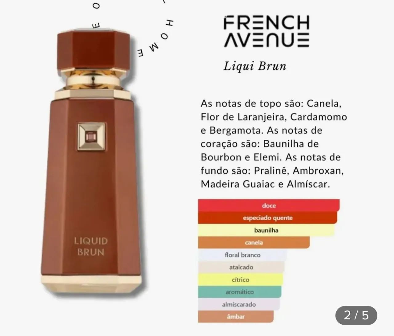 Perfume Liquid Brun Eau De Parfum 100 ML Original! - Foto 3