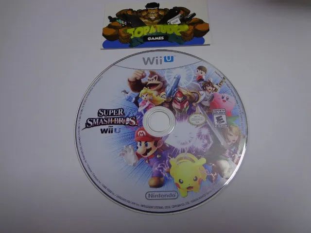 Jogo Super Smash Bros Wiiu 