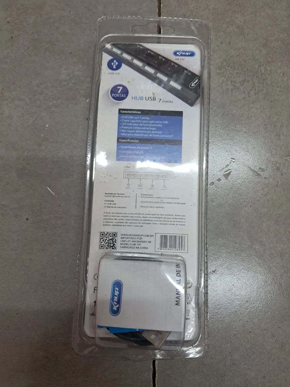 Hub USB 7 portas 2.0 - Foto 2