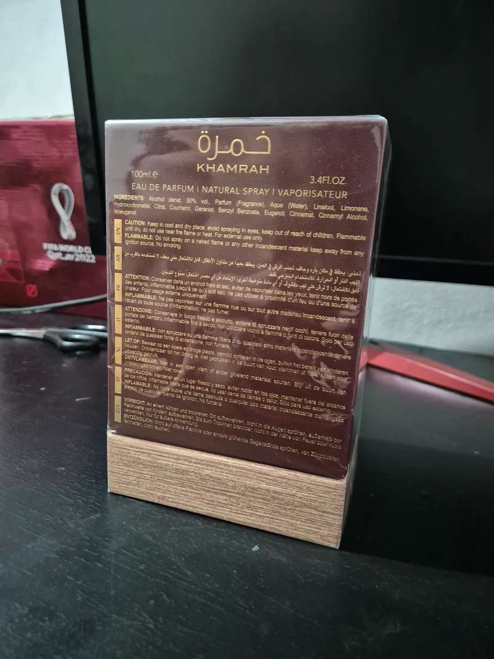 Lattafa Kamrah Dukhan Novo e Lacrado  - Foto 4