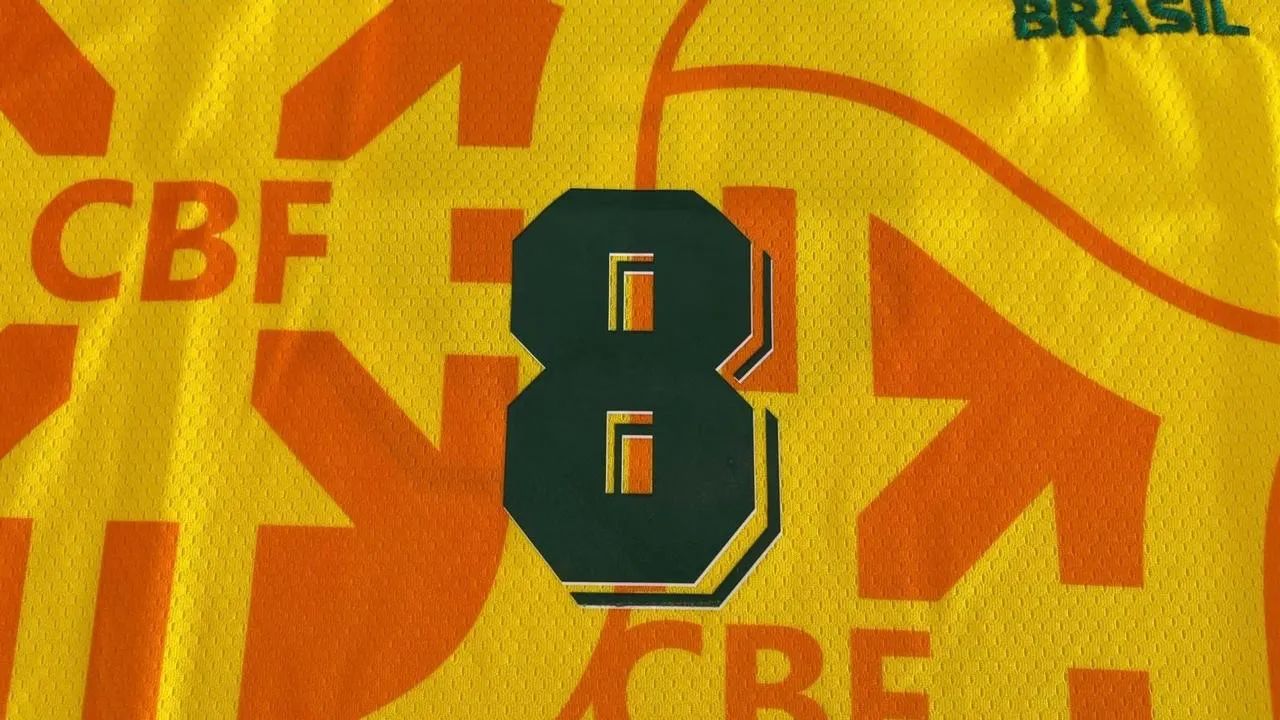 BRASIL COPA 1994 - DUNGA - AMARELA - RETRÔS - NOVAS!  - Foto 4