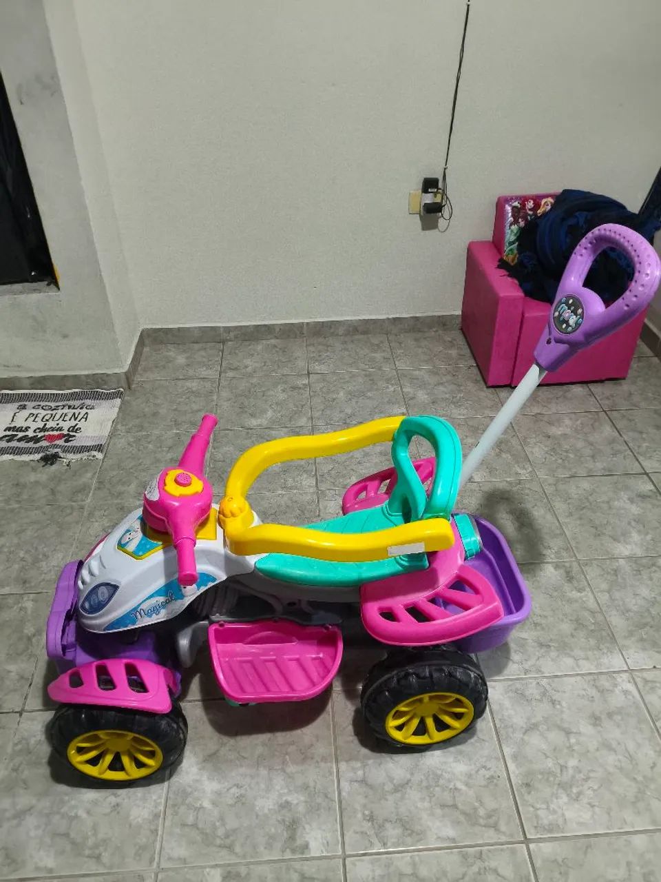 Carrinho infantil Unicórnio  - Foto 4