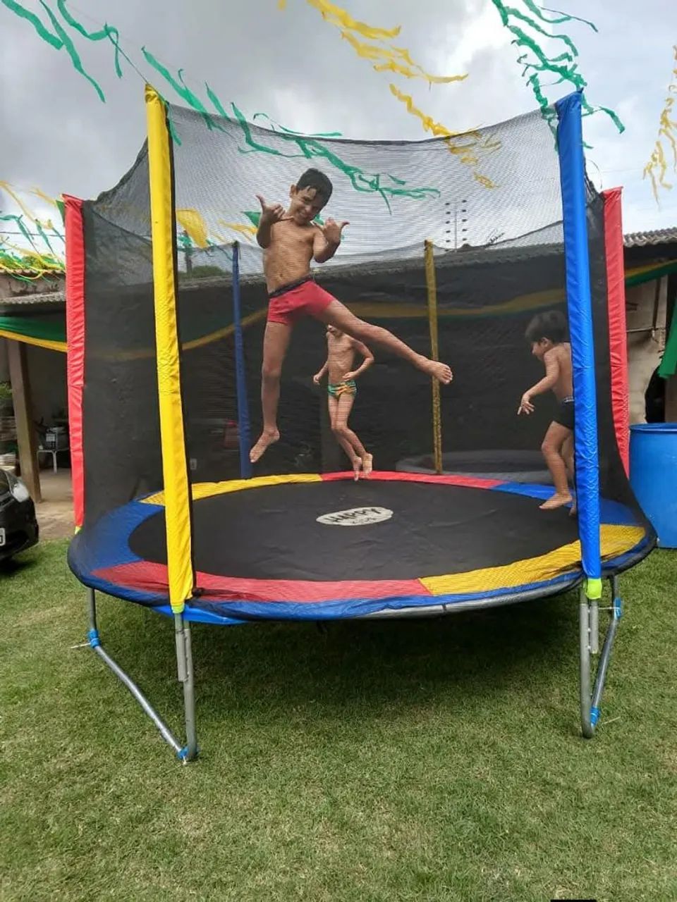 Cama elástica pula pula (venda)