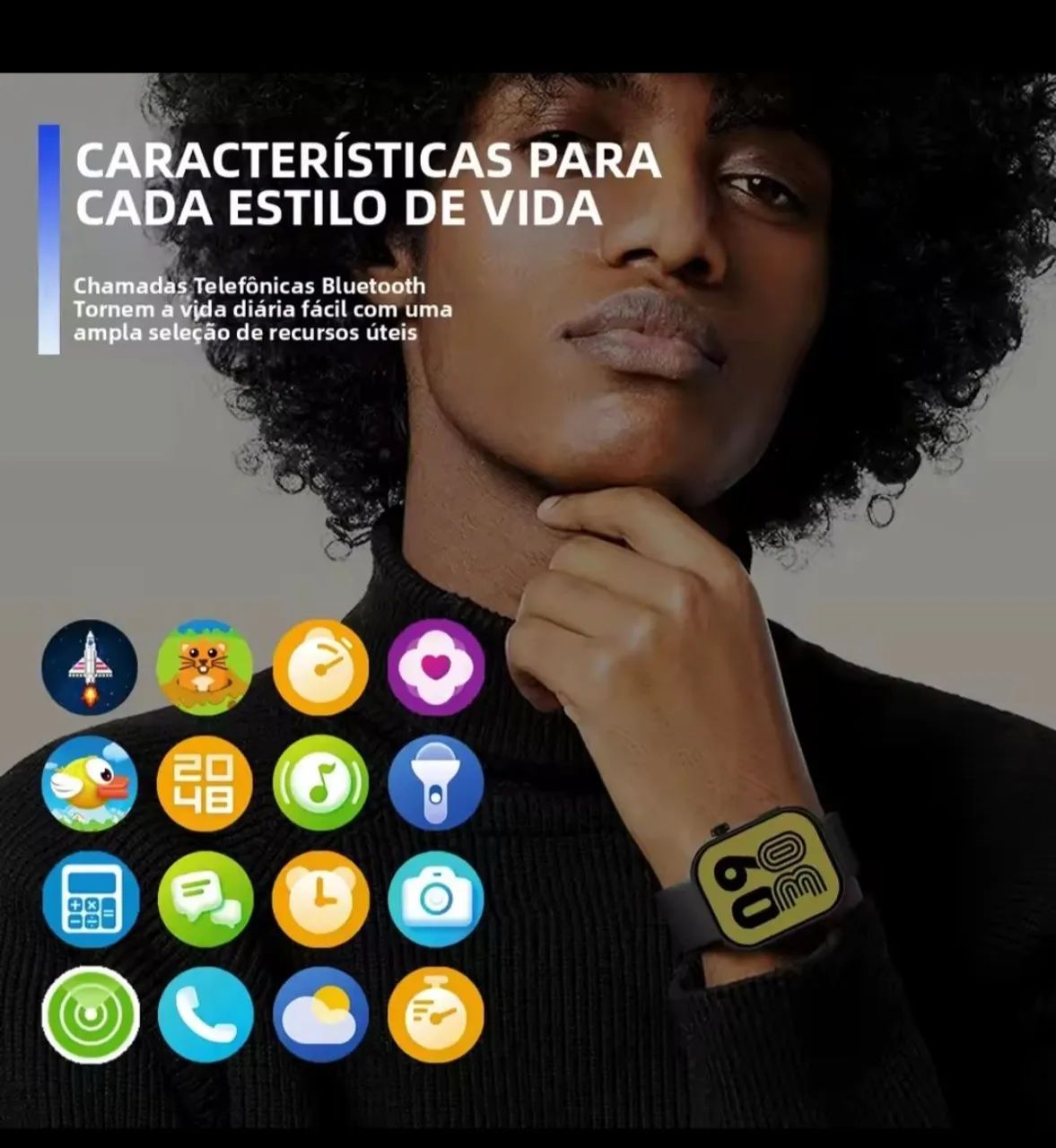 Smartwatch zeblaze btalk plus - Foto 5