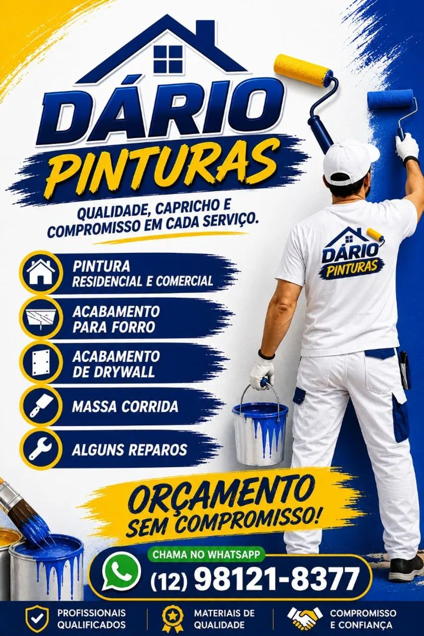 Pintor residencial e comercial 