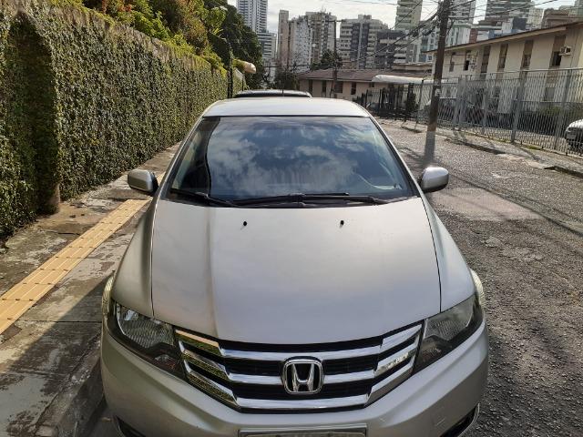 Honda City LX Flex Aut. 2013/2014, prata, único dono, 48.000 km - Foto 3