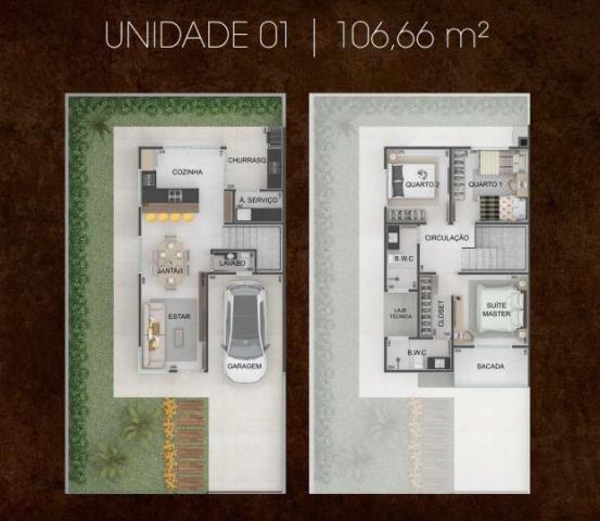 Sobrado com 3 dormitórios à venda, 106 m² por r$ 418.000 - jardim perola do atlântico - it - Foto 10