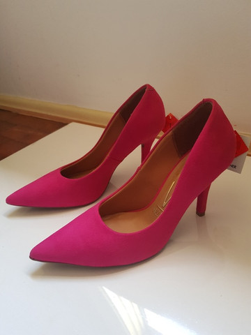 scarpin pink vizzano