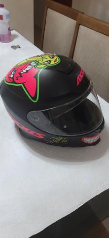 Capacete semi-novo Axxis - Foto 3