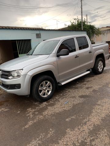 Vendo volkswagen Amarok 2013 aceito trocas - Foto 9