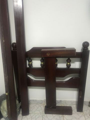 Cama de solteiro madeira - Foto 2