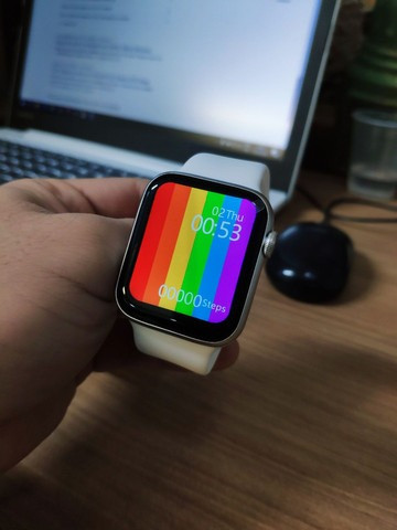 Smartwatch Iwo W26 Tela infinita (Novo + Pulseira extra)
