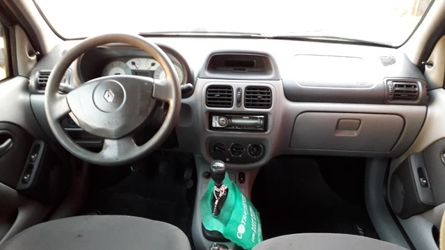 CLIO 1.0 16V ANO 2007 GASOLINA/ ÁLCOOL