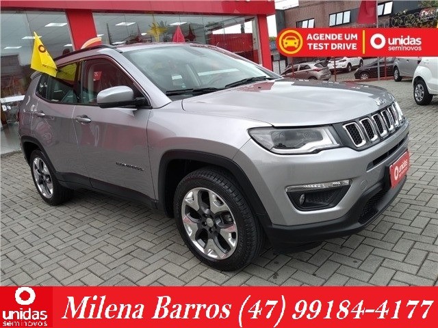 JEEP COMPASS LONGITUDE 2020 IMPECAVEL !!