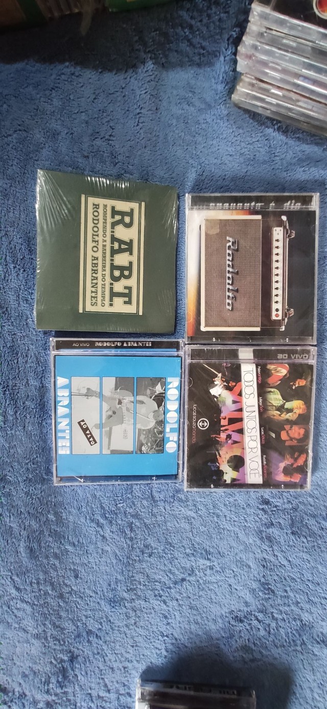 Cds de Rock Gospel e infantil Metal Nobre Rosa de Saron Oficina G3 Rodolfo Abrantes Rodox 