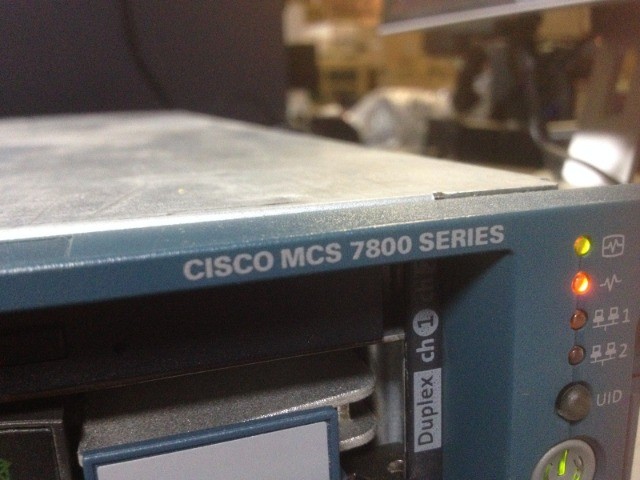 Servidor Cisco Systems MCS 7800 Series 