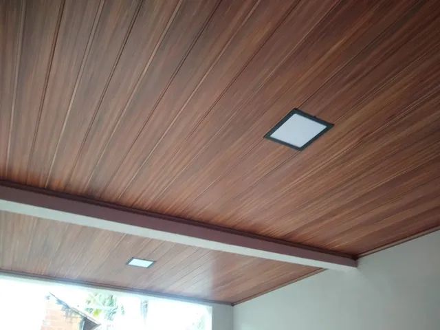 Forro de PVC colocado