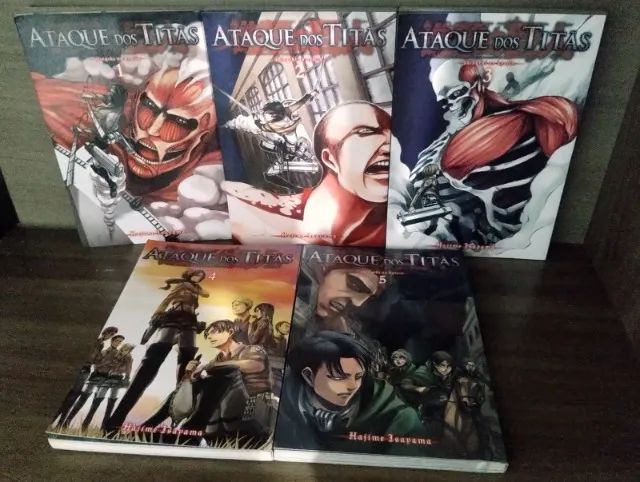 Ataque Dos Titãs - Shingeki no Kyojin - Vol. 5 [Mangá: Panini]