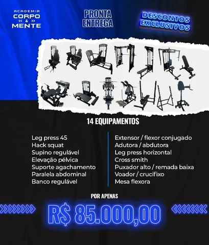 Maquina de agachamento  +75 anúncios na OLX Brasil