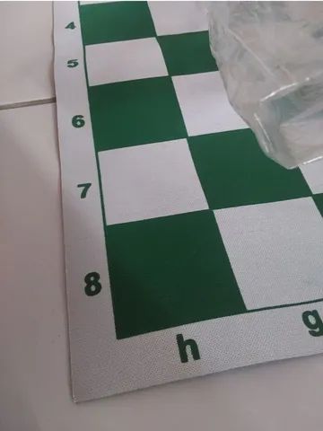 Tabuleiro de xadrez profissional de torneio de 48 cm x 48 cm com 2  quadrados