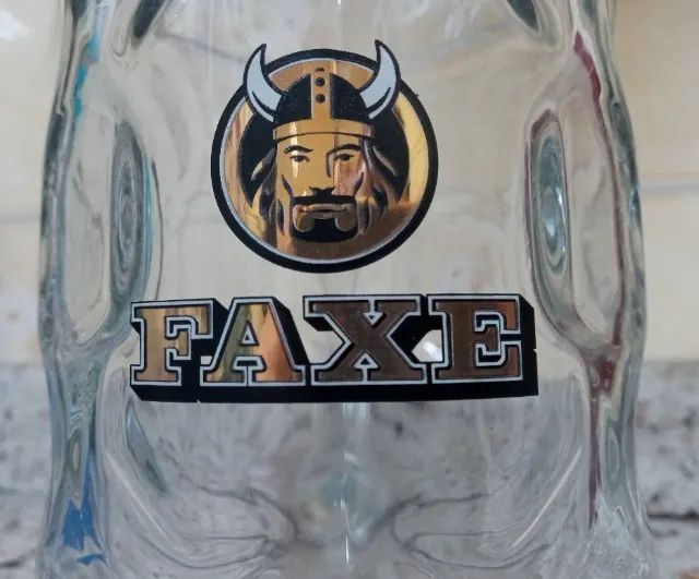 Caneca Faxe em Vidro 1,3 Litro- Alemã Gigante- Peça p Colecionador