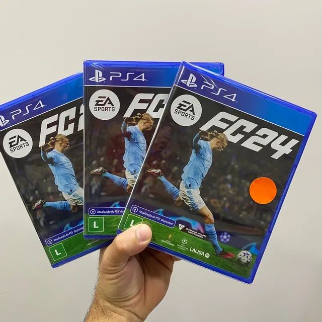 Jogo EA Sports FC 24 PS4 Mídia Física Original (Lacrado) - Machado Games -  Tudo de Tecnologia e Games!