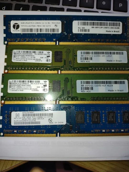 Memória Ram PC3 12800 U