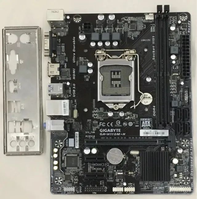 Placa Mãe 1151 Gigabyte GA-H110M-H sem espelho