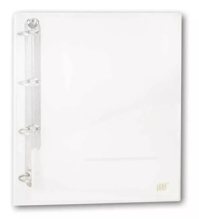 A4 4-Ring Binder Yes - Crystal Color!!