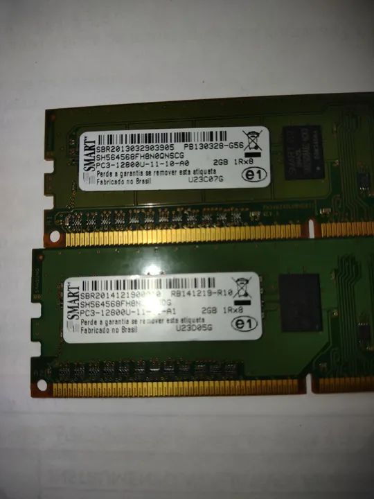 Memória Ram PC3 12800 U - Foto 2