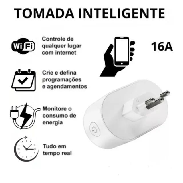 Tomada Inteligente Wifi Compatível Com Alexa - Foto 3