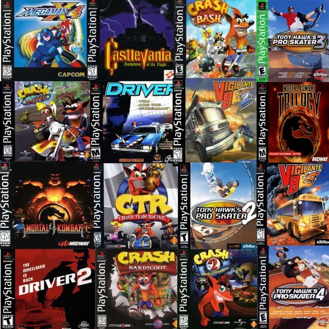 Jogos de Ps1 Playstation 