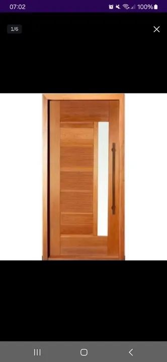 Promoção- Porta de madeira maciça - *  - Foto 5