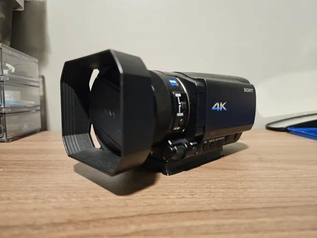 Filmadora Camcorder Sony Ax100 4k 24fps Full HD 60fps usada
