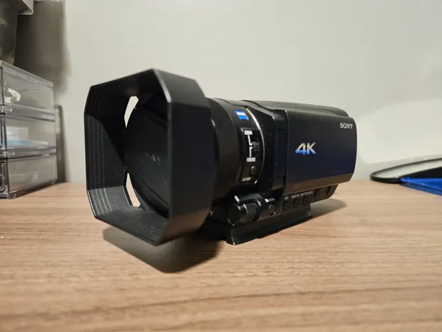 Filmadora Camcorder Sony Ax100 4k 24fps Full HD 60fps usada