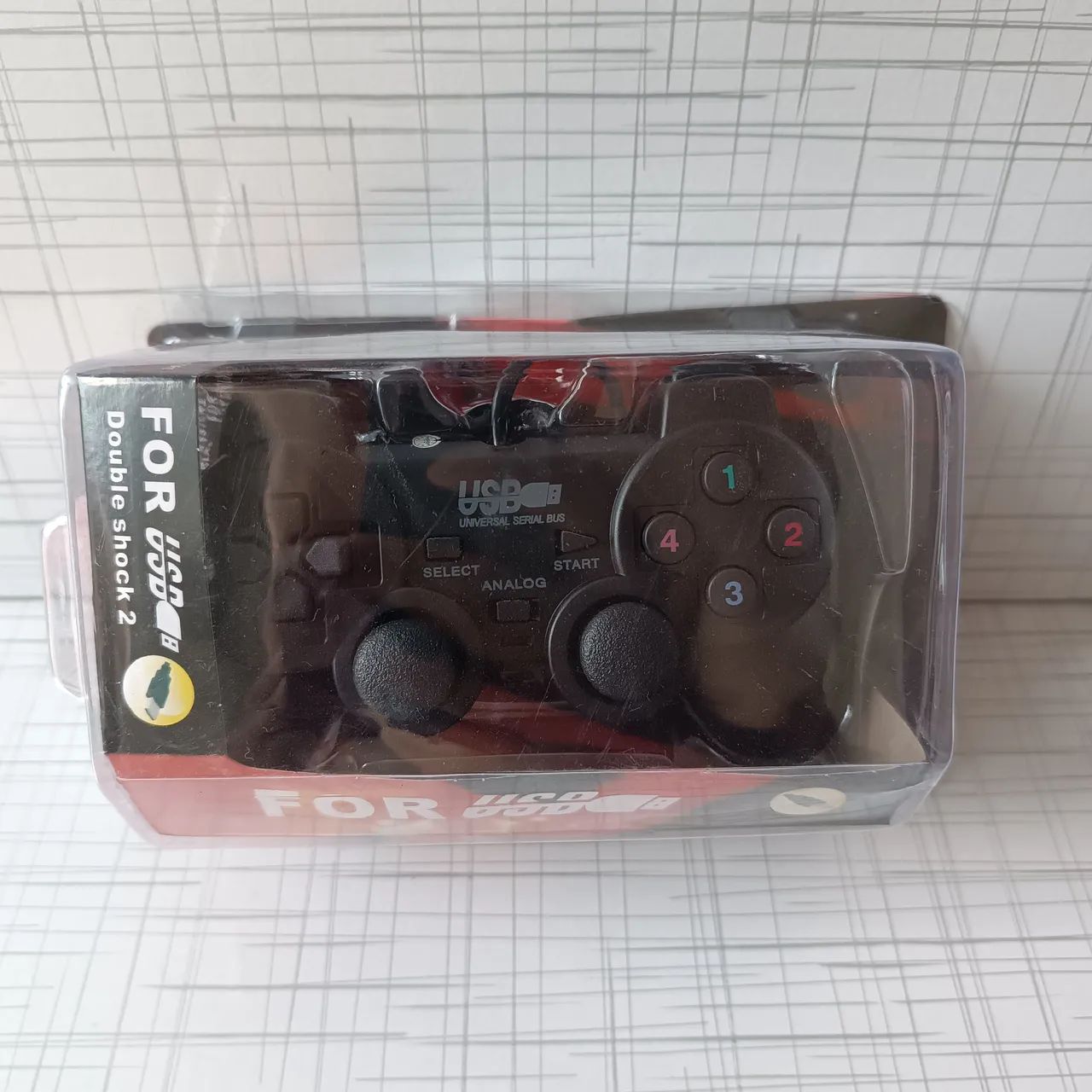 Controle USB para PS2/PC - Foto 2