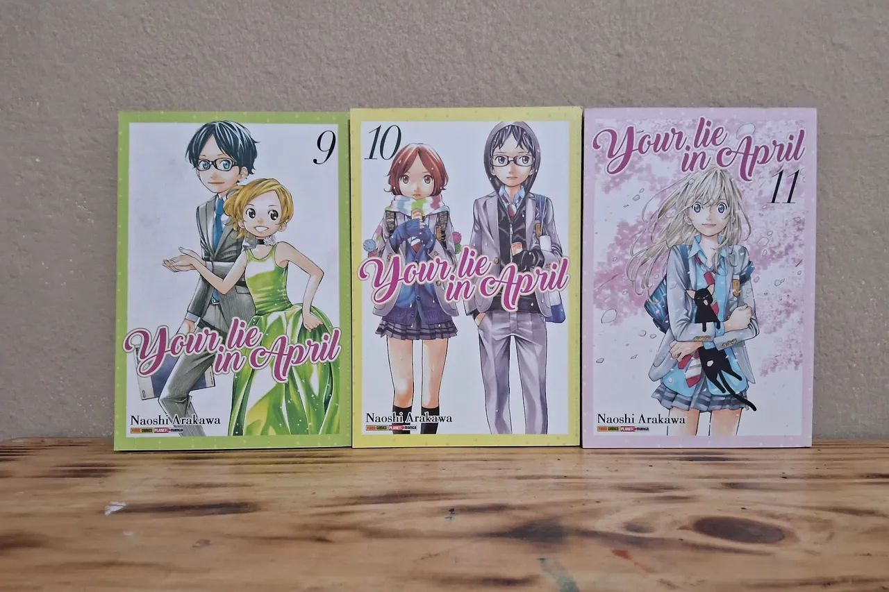 Your Lie in April - Mangá Completo (11 Volumes) - Foto 4
