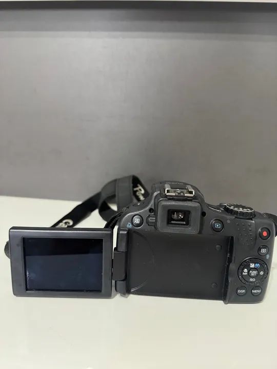 Câmera Canon SX50HS com acessórios - Foto 4