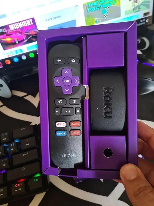 Roku Express - Streaming rápido e descomplicado - Foto 4