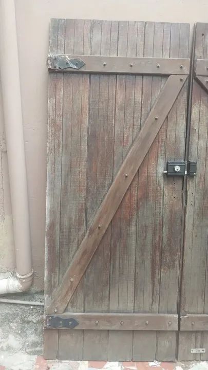 Portão de Madeira maciça ( Garagem e Social ) - Foto 5