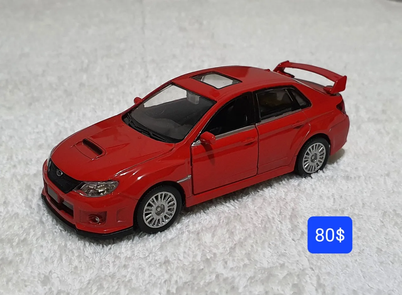 Carrinho miniatura Subaru WRX