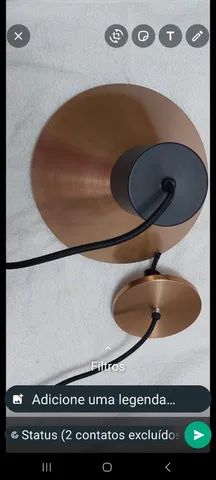2 Luminárias 300,00